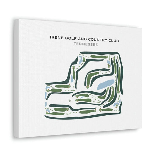 Irene Golf & Country Club, Tennessee - Printed Golf Courses