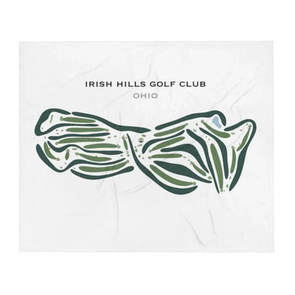 Irish Hills Golf Club, Ohio - Printed Golf Courses