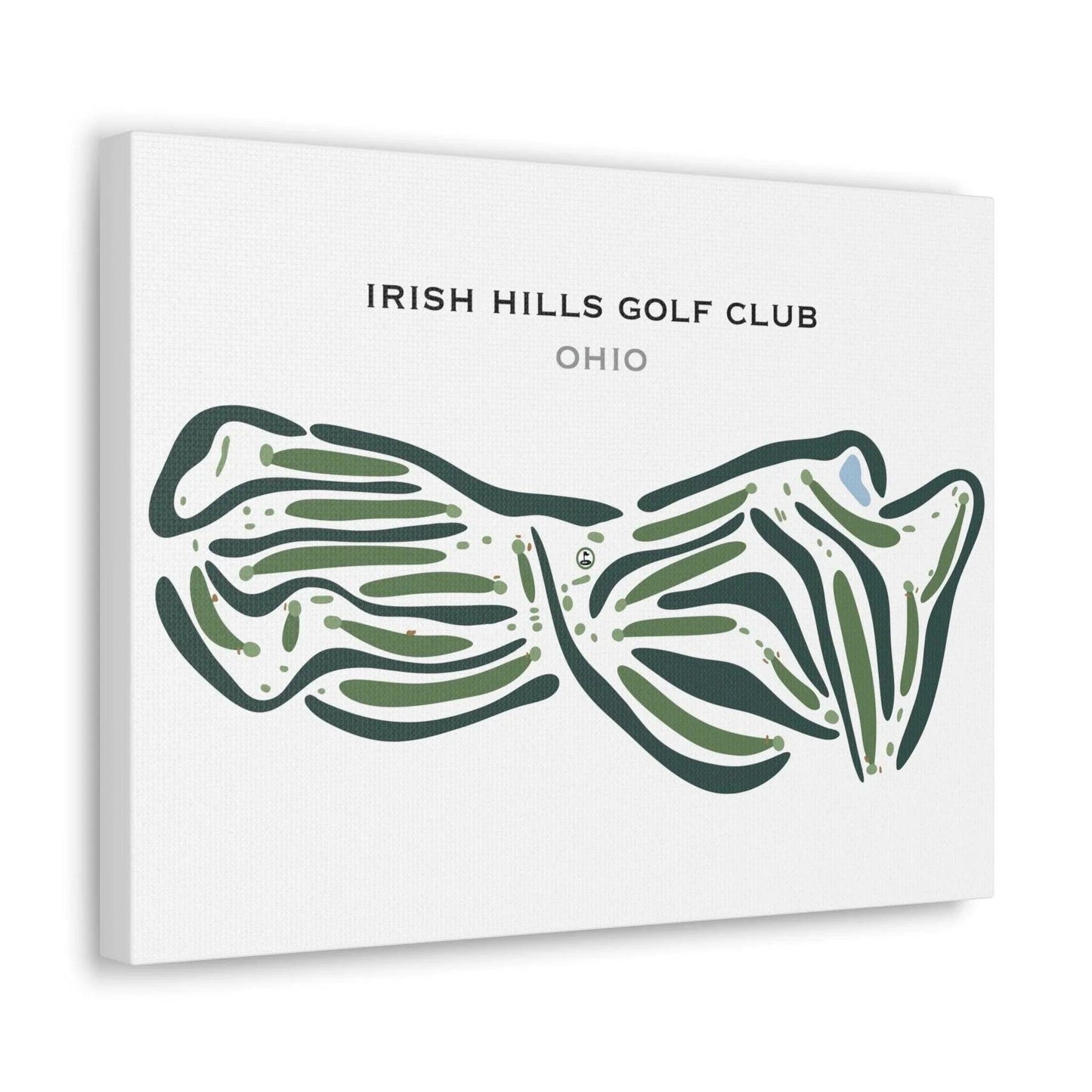 Irish Hills Golf Club, Ohio - Printed Golf Courses