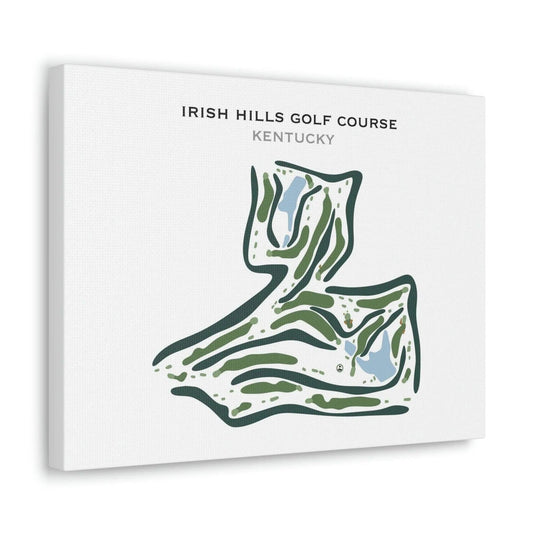 Irish Hills Golf and Country Club, Kentucky - Printed Golf Courses