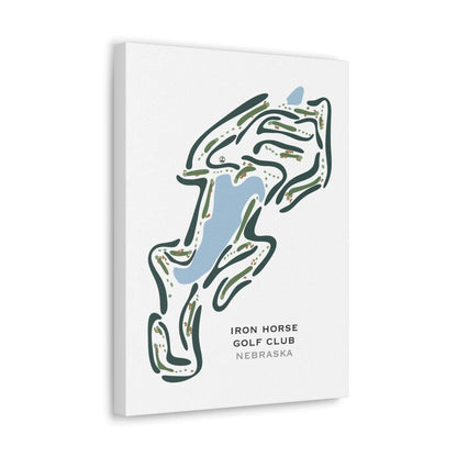 Iron Horse Golf Club, Nebraska - Printed Golf Courses