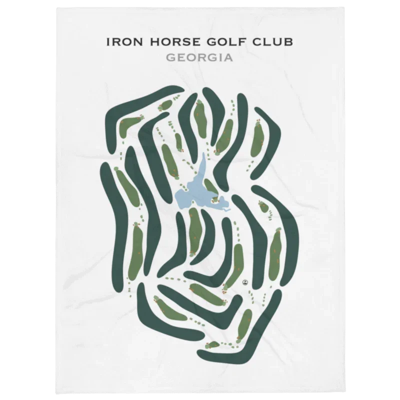 Iron Horse Golf Club, Georgia - Printed Golf Courses
