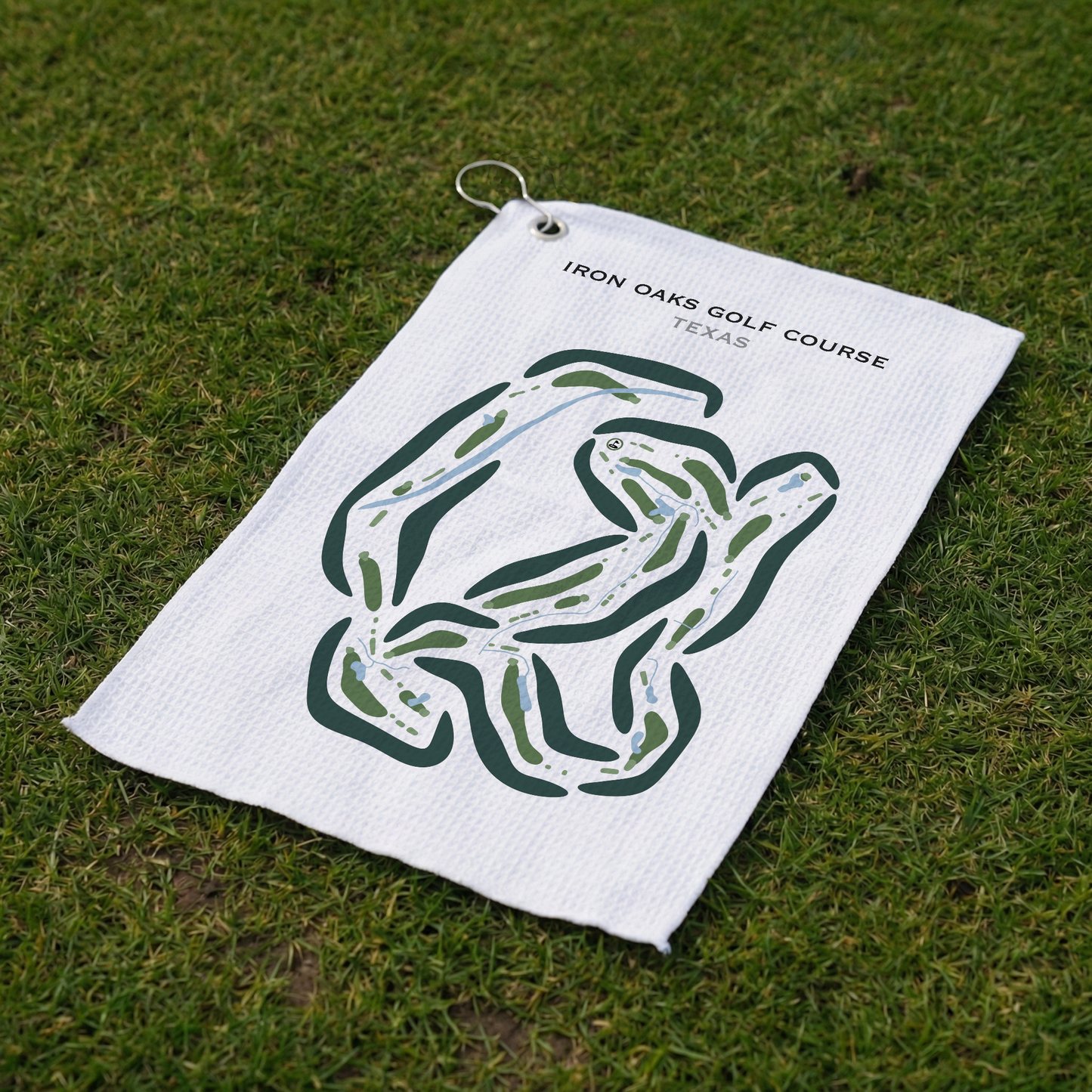 Iron Oaks Golf Course, Texas - Printed Golf Courses