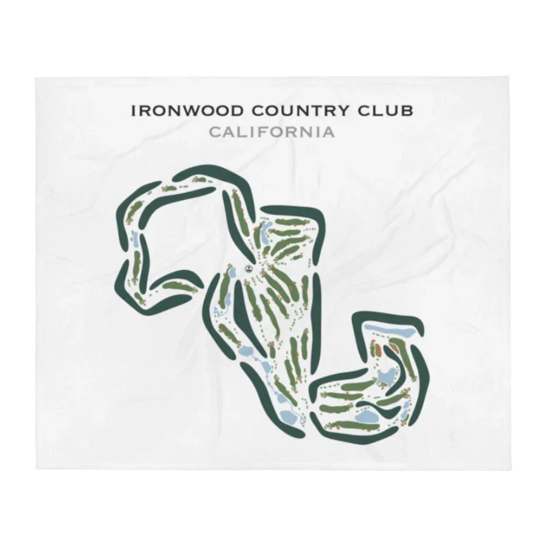 Ironwood Country Club, California - Printed Golf Courses