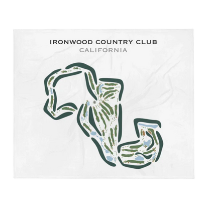 Ironwood Country Club, California - Printed Golf Courses