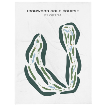 Ironwood Golf Course, Florida - Printed Golf Courses
