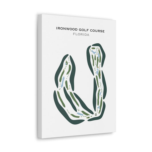 Ironwood Golf Course, Florida - Printed Golf Courses