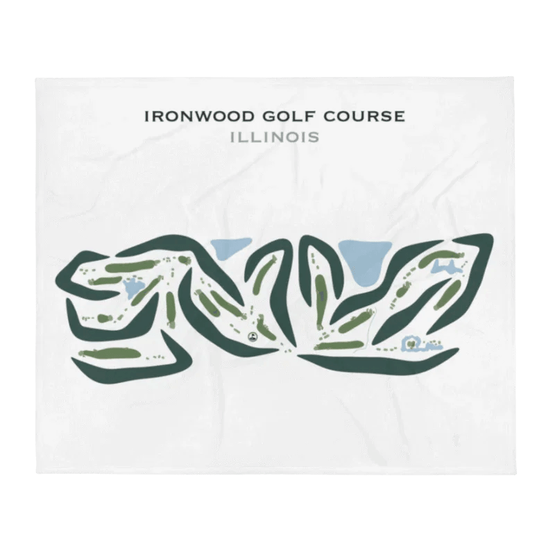 Ironwood Golf Course, Illinois - Printed Golf Courses