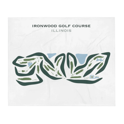Ironwood Golf Course, Illinois - Printed Golf Courses