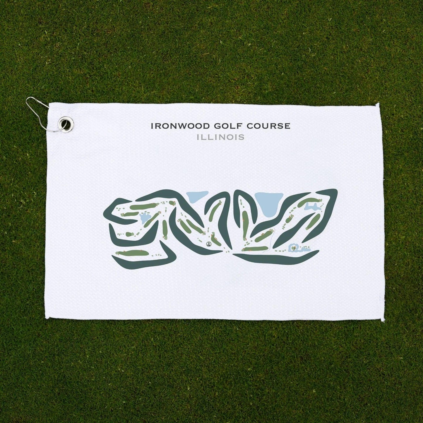 Ironwood Golf Course, Illinois - Printed Golf Courses