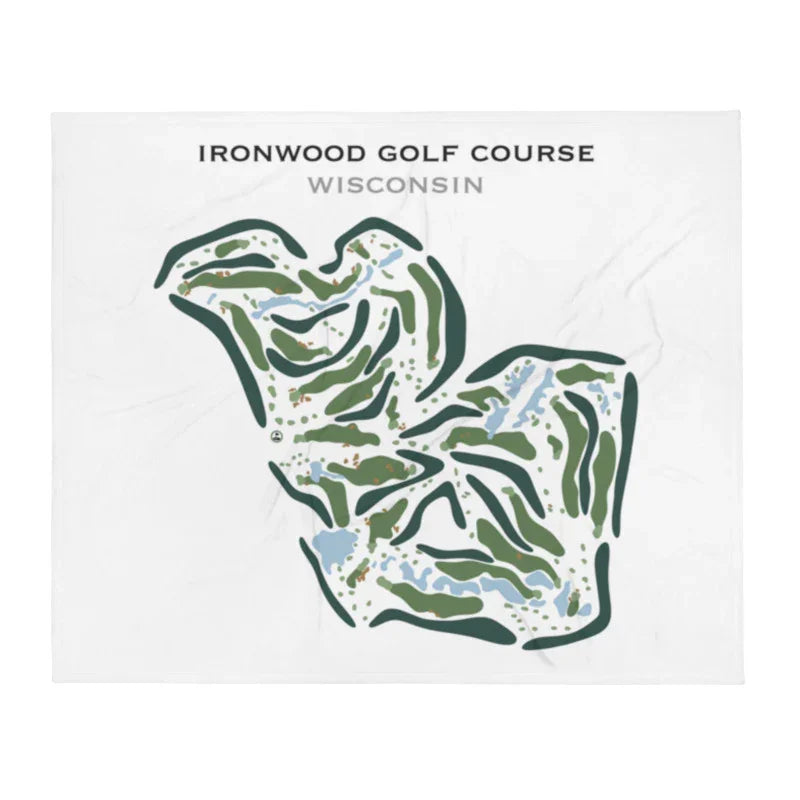 Ironwood Golf Course, Wisconsin - Printed Golf Course