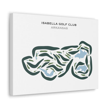 Isabella Golf Club, Arkansas - Printed Golf Courses