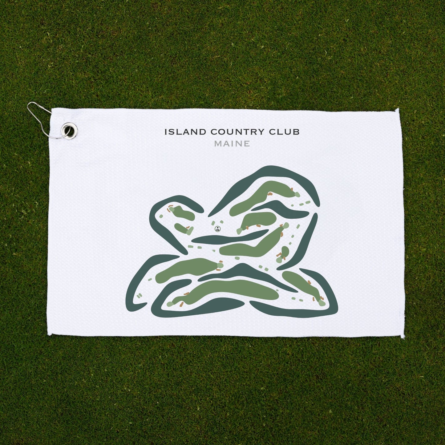 Island Country Club, Maine - Printed Golf Courses