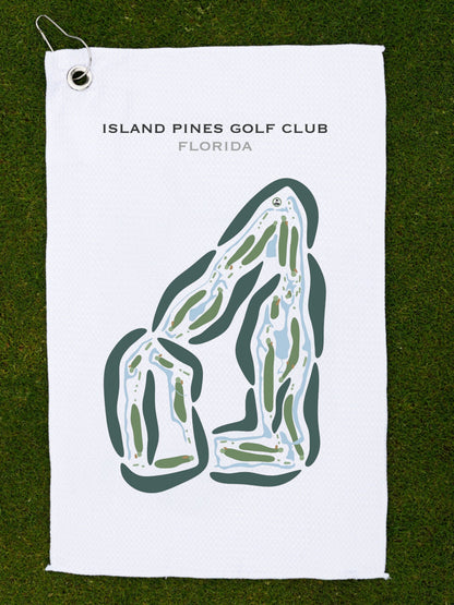 Island Pines Golf Club, Florida - Printed Golf Courses