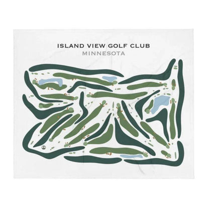 Island View Golf Club, Minnesota - Printed Golf Courses