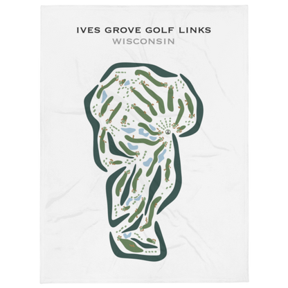 Ives Grove Golf Links, Wisconsin - Printed Golf Courses