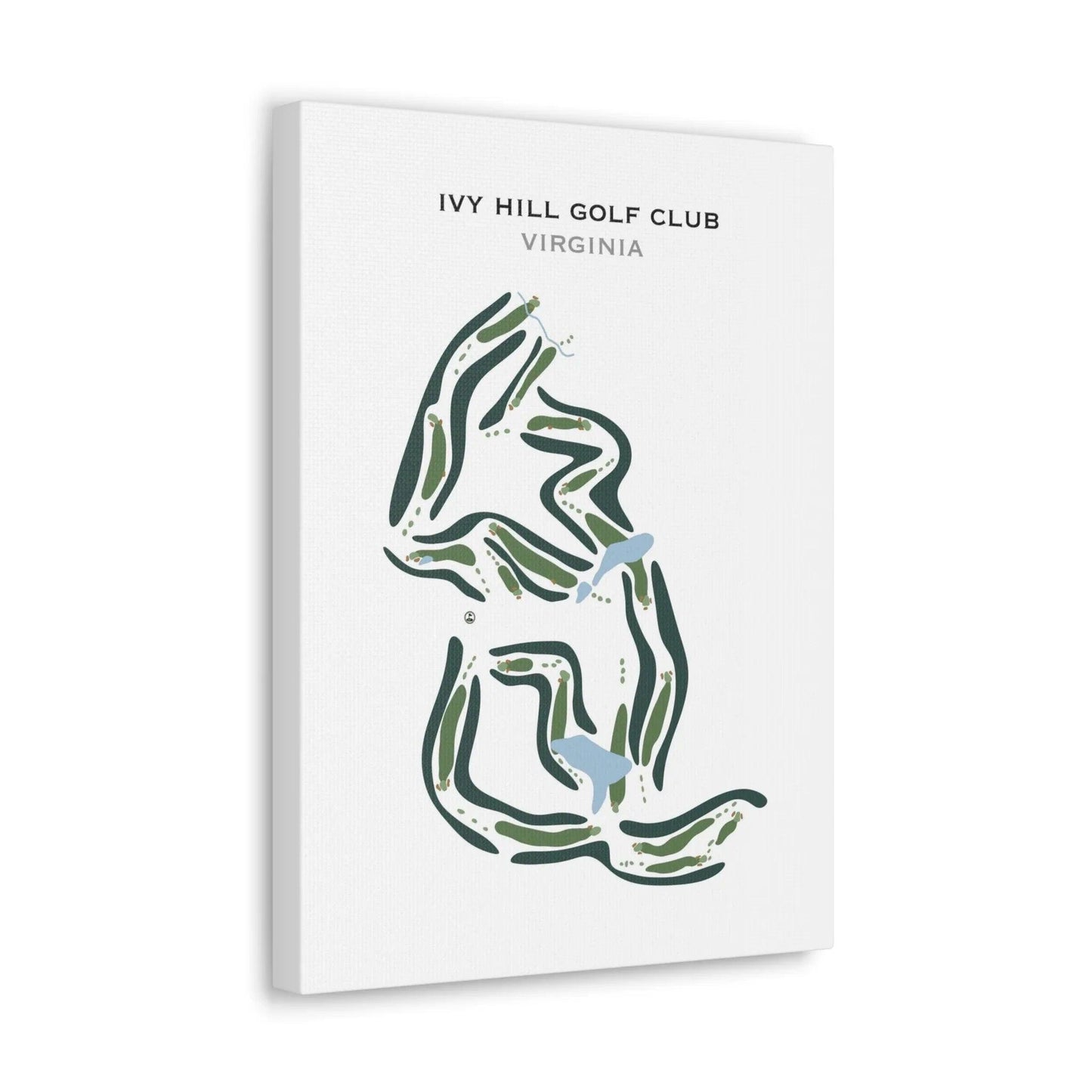 Ivy Hill Golf Club, Virginia - Printed Golf Courses