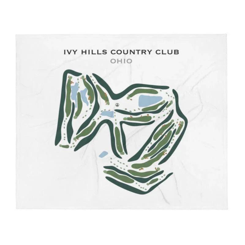 Ivy Hills Country Club, Ohio - Printed Golf Courses