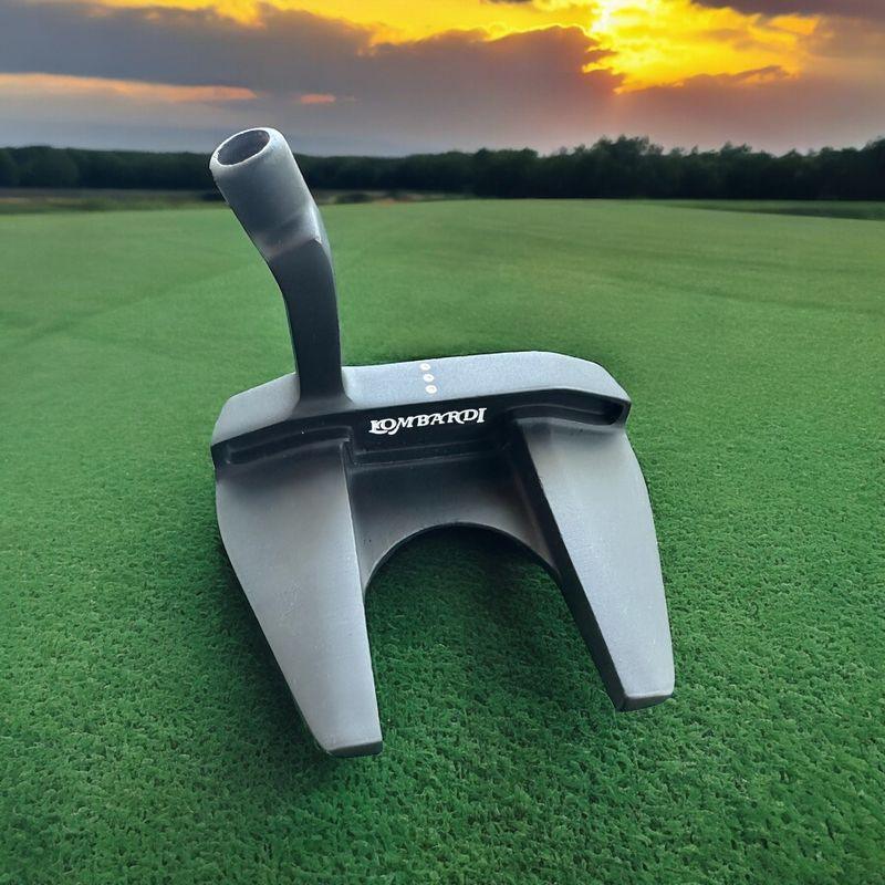 Lombardi Golf Custom Black Matte Mallet Golf Putter - GOLF LEAGUE