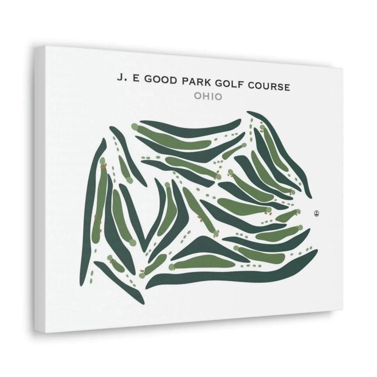 J. E Good Park Golf Course, Ohio - Printed Golf Courses