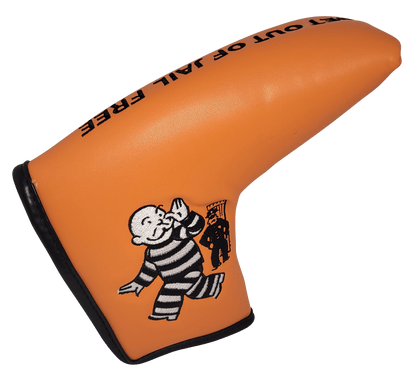 Get Out of Jail Embroidered Putter Cover - Blade by ReadyGOLF