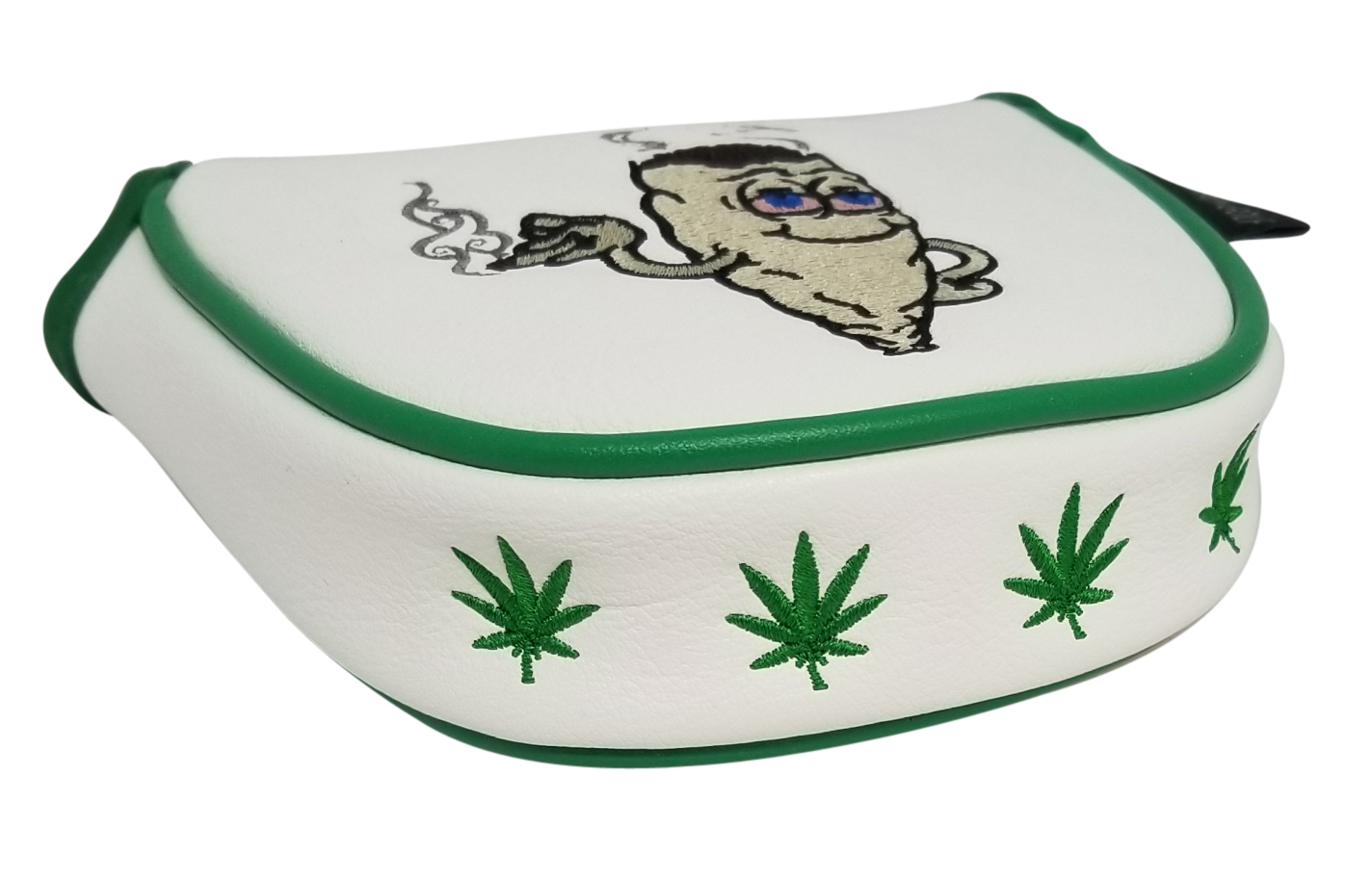 Marijuana Joint Embroidered Putter Cover - Mallet by ReadyGOLF