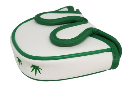 Marijuana Joint Embroidered Putter Cover - Mallet by ReadyGOLF