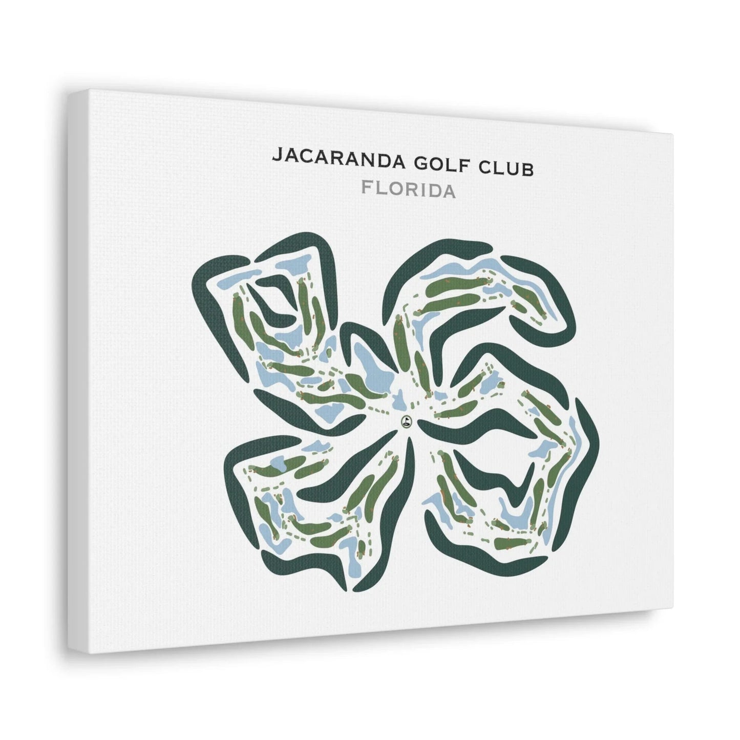 Jacaranda Golf Club, Florida - Printed Golf Courses