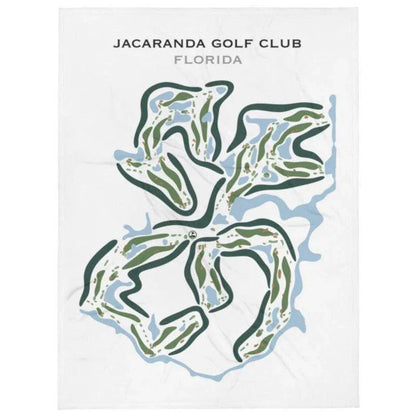 Jacaranda Golf Club, Florida - Printed Golf Courses