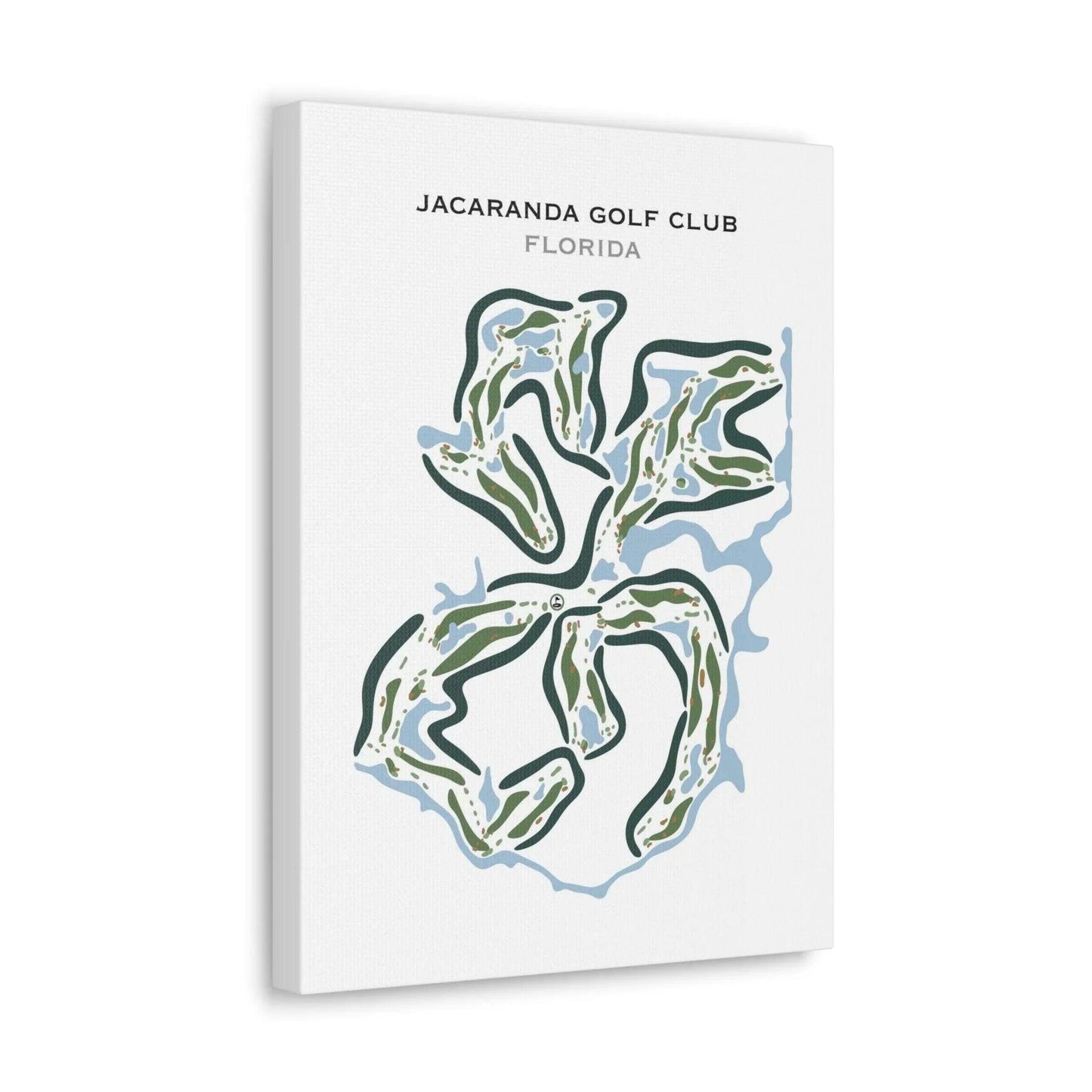 Jacaranda Golf Club, Florida - Printed Golf Courses