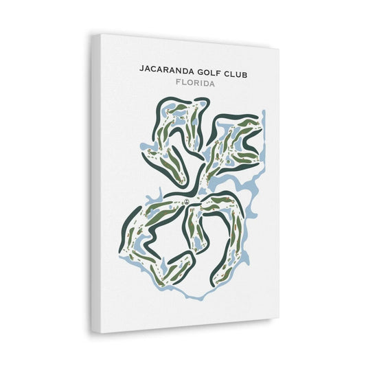 Jacaranda Golf Club, Florida - Printed Golf Courses