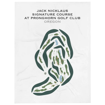 Jack Nicklaus Signature Course at Pronghorn Golf Club, Oregon - Printed Golf Courses