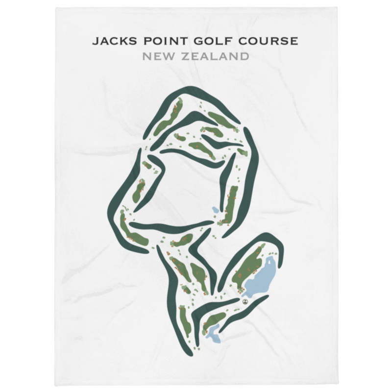 Jack's Point Golf Course, New Zealand - Printed Golf Courses