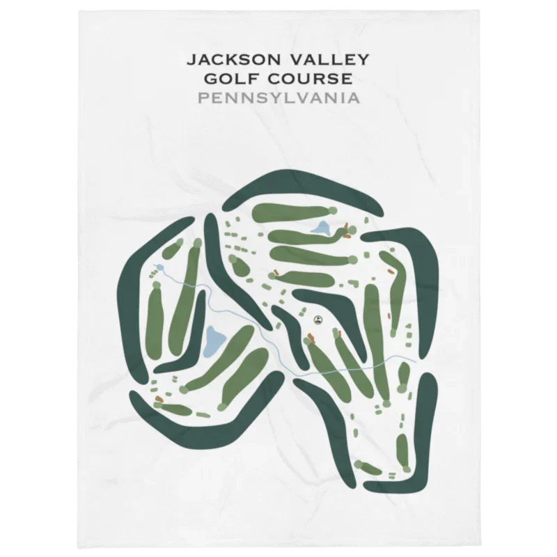 Jackson Valley Golf Course, Pennsylvania - Printed Golf Courses