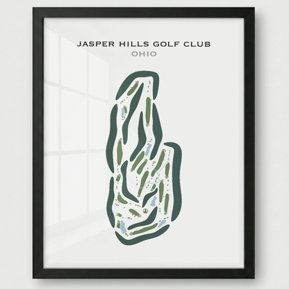Jasper Hills Golf Club, Ohio - Printed Golf Courses