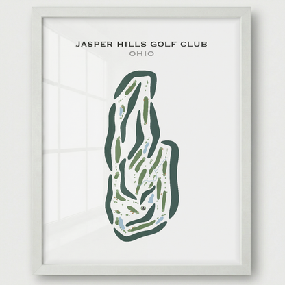 Jasper Hills Golf Club, Ohio - Printed Golf Courses
