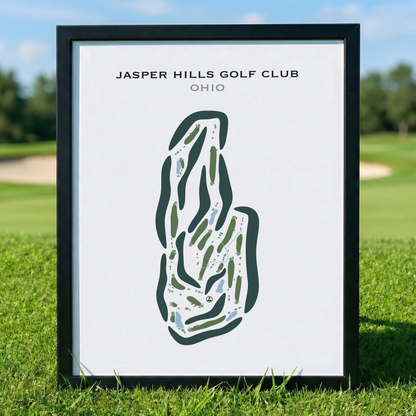 Jasper Hills Golf Club, Ohio - Printed Golf Courses