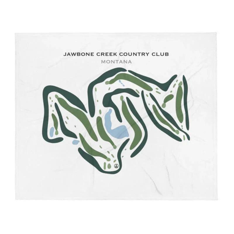 Jawbone Creek Country Club, Montana - Printed Golf Courses