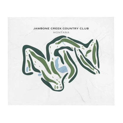 Jawbone Creek Country Club, Montana - Printed Golf Courses