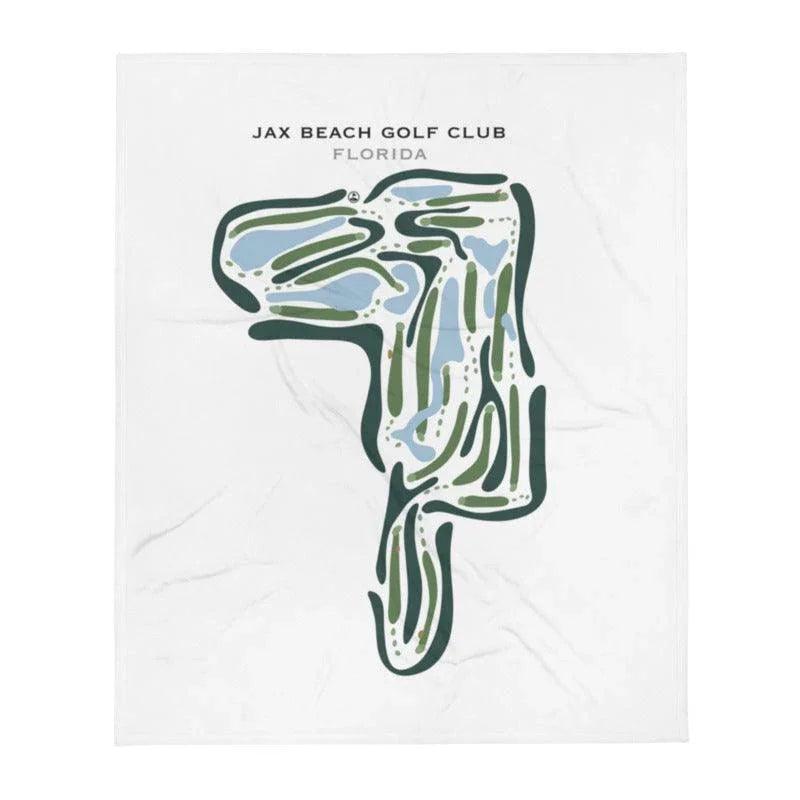 Jax Beach Golf Club, Florida - Printed Golf Courses