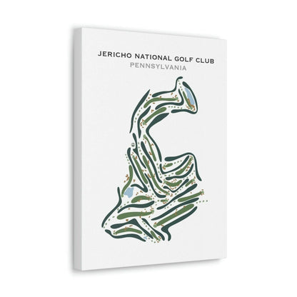 Jericho National Golf Club, Pennsylvania - Printed Golf Courses
