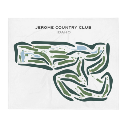 Jerome Country Club, Idaho - Printed Golf Courses