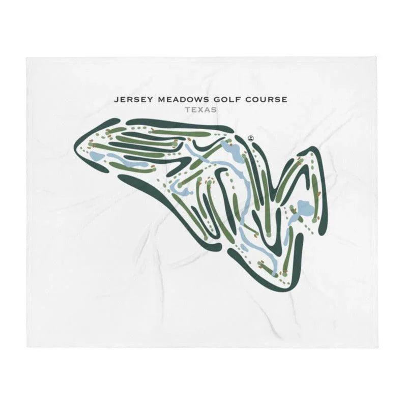Jersey Meadow Golf Course, Texas - Printed Golf Courses