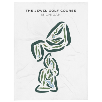 The Jewel Golf Course, Michigan - Printed Golf Courses