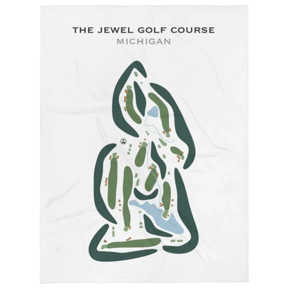 The Jewel Golf Course, Michigan - Printed Golf Courses