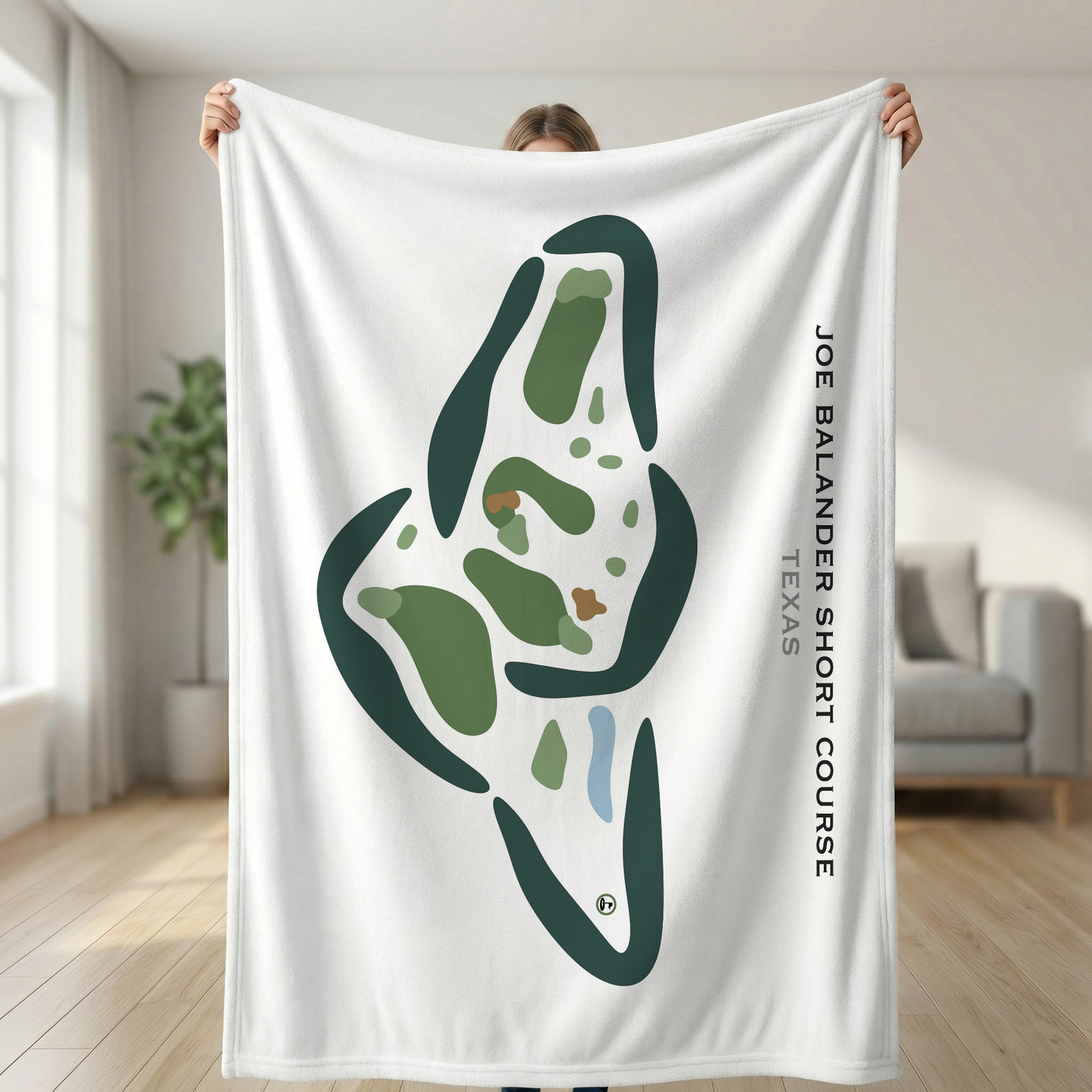 Joe Balander Short Course, Texas - Printed Golf Courses