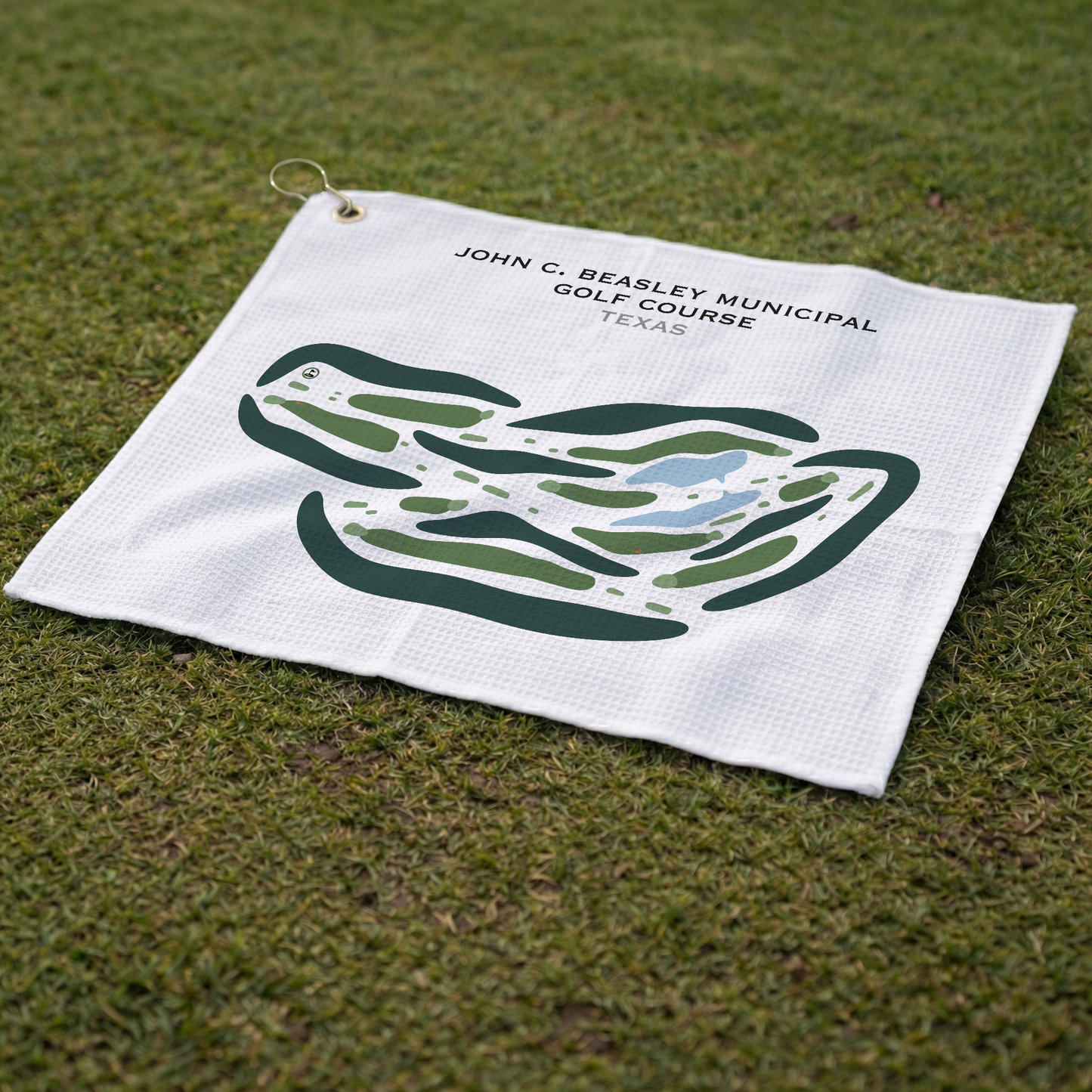 John C. Beasley Municipal Golf Course, Texas - Printed Golf Courses