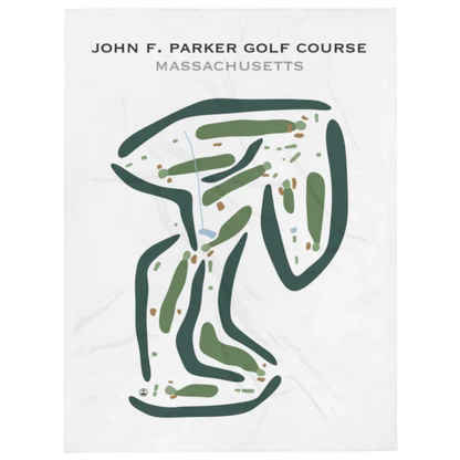 John F. Parker Golf Course, Massachusetts - Printed Golf Courses