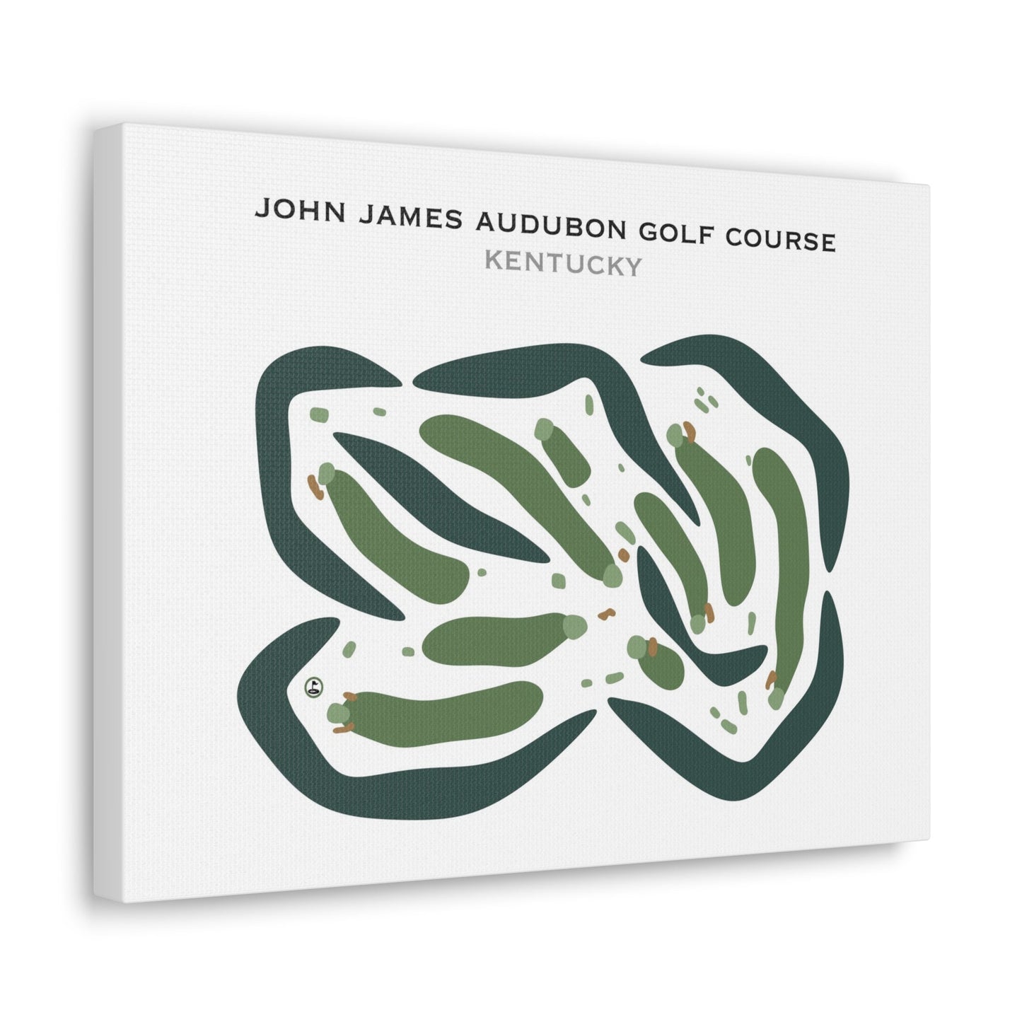 John James Audubon Golf Course, Kentucky - Printed Golf Courses