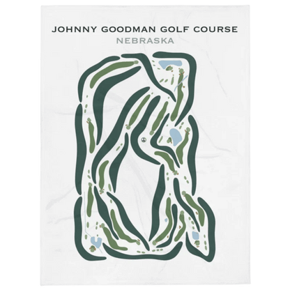 Johnny Goodman Golf Course, Nebraska - Printed Golf Courses